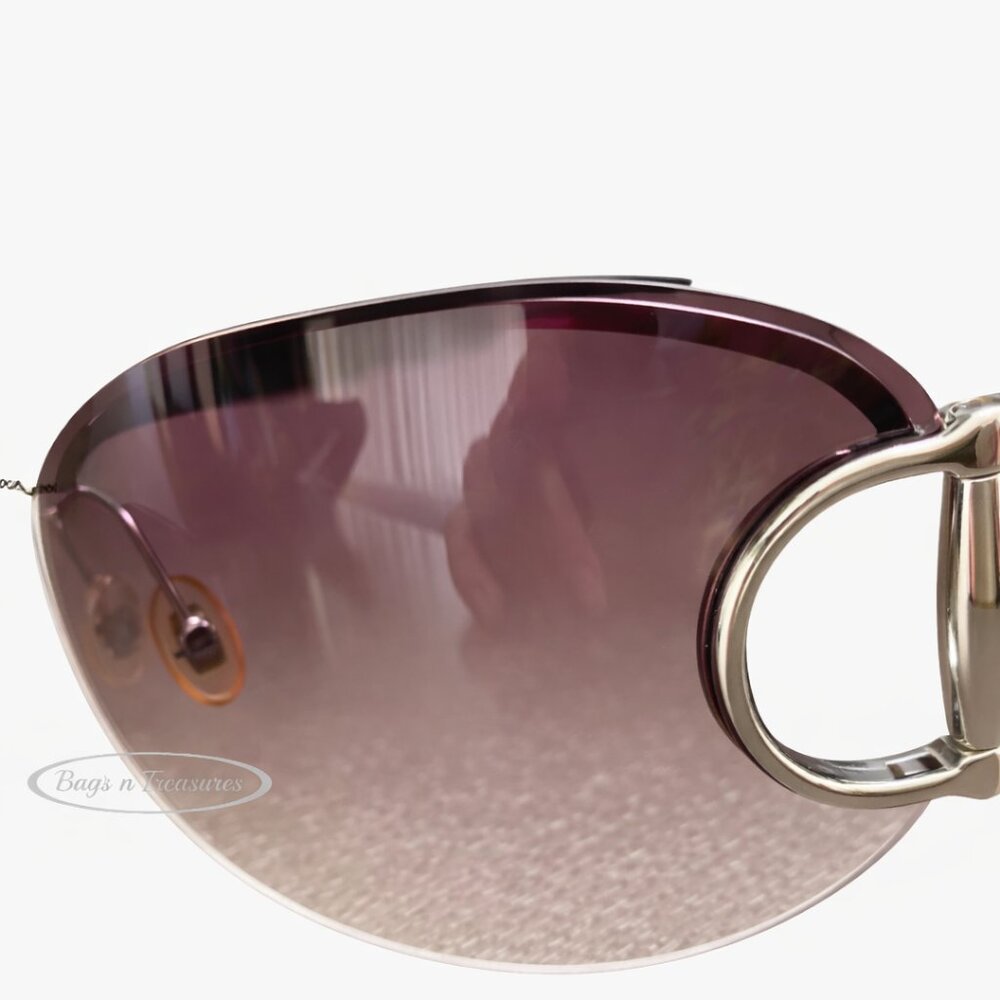 Gucci Horsebit Shield Sunglasses – EUC - Picture 5 of 10